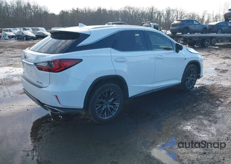 2017 Lexus Rx 350 F Sport z USA, uszkodzony, nr VIN 2T2BZMCA3HC134525